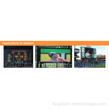 Waterproof P16 Stadium Full Color LED Movies Display for Advertising